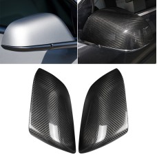 2 ПК автомобиля карбонового волокна Зеркальные оболочки заднего вида для Tesla Model 3