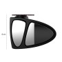 3R-146 3 in 1 Car Rearview Auxiliary Blind Spot Mirror Rear View 146 Front Wheel Mirror for Right Side