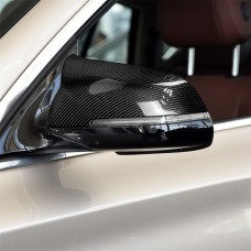 Carbon Fiber Car Rear View Mirror Horn Replacement for BMW 5 Series F10 F18 F07 530 535 525li 2014-2016