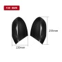 2 PCS Car Carbon Fiber Rearview Mirror Shells for BMW E90 E92 E93 M3, Left and Right Drive Universal