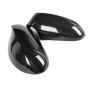 2 PCS Car Carbon Fiber Rearview Mirror Shells for BMW E87 2007-2010, Left and Right Drive Universal