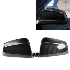 2 ПК. Автомобильные зеркальные оболочки заднего вида карбонового волокна для BMW 5 Series F07 2010-2013, левый и правый привод Universal