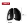 2 PCS Car Carbon Fiber Rearview Mirror Shells for Mazda RX-8, Left and Right Drive Universal