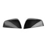 2 PCS Car Carbon Fiber Bright Rearview Mirror Shells for 2016-2019 Tesla Model X, Left and Right Drive Universal