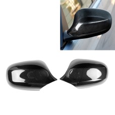 2 ПК. Автомобильные зеркальные зеркальные оболочки заднего вида углеродного волокна для BMW E90 E91 2009-2012, левый и правый привод Universal
