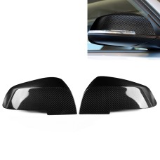 2 ПК. Автомобильные зеркальные зеркальные оболочки заднего вида карбонового волокна для BMW F20 F30 1/2/3/4, левый и правый привод Universal