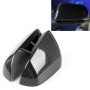 2 PCS Car Carbon Fiber Rearview Mirror Shells for 2015-2019 American Version Mustang with Light, Left Drive