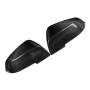 2 PCS Car Carbon Fiber Rearview Mirror Shells for BMW E84 F20 F22 F30 F32 F33, Left and Right Drive Universal