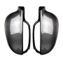 2 PCS Car Carbon Fiber Rearview Mirror Shells for 2003-2009 Volkswagen Golf 5 / MK5, Left and Right Drive Universal