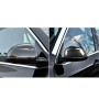 2 PCS Car Carbon Fiber Original Car Version Rearview Mirror Shells for BMW X3 F25 2014-2017, Left and Right Drive Universal