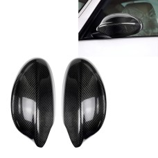 2 PCS Car Carbon Fiber Rearview Mirror Shells for 2005-2008 BMW E90, Left and Right Drive Universal