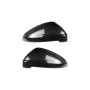 2 PCS Car Carbon Fiber Rearview Mirror Shells without Hole and Auxiliary for Audi A4 B9 2016- / A5 B9 2017-, Left and Right Drive Universal