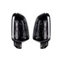 2 PCS Car Carbon Fiber Rearview Mirror Shells for Audi A4 B8.5 2012-2015 / A5 B8.5 2013-2016, Left and Right Drive Universal