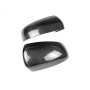 2 PCS Car Carbon Fiber Rearview Mirror Shells for 2007-2013 BMW X5 X6 E70 E71, Left and Right Drive Universal