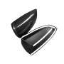 2 PCS Car Carbon Fiber Rearview Mirror Shells for 2007-2013 BMW X5 X6 E70 E71, Left and Right Drive Universal