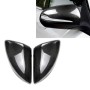 2 PCS Car Carbon Fiber Rearview Mirror Shells for Mercedes-Benz C Class W205 2015-2017 / GLC X253 2016-2017, Left Drive