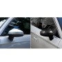 2 PCS Car Carbon Fiber Rearview Mirror Shells for 2013- Audi A3, Left and Right Drive Universal