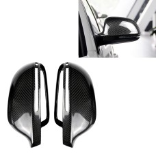 2 ПК. Автомобильные зеркальные оболочки задних волокна CAR CAR Углеродного волокна для Audi A4 B8 2008-2011 / A5 B8 2009-2012, левый и правый привод Universal