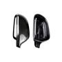 2 PCS Car Carbon Fiber Rearview Mirror Shells for Audi A4 B8 2008-2011 / A5 B8 2009-2012, Left and Right Drive Universal