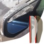 2 PCS Flexible Shielding Rain Board Sun Visor Shade Rearview Mirror for Car Rearview Mirrors(Transparent)