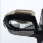 2 ПК Гибкий экранирующий дождевая доска солнечная козырька Зеркало заднего вида для зеркал автомобильного заднего вида (прозрачная)