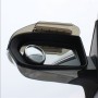 2 PCS Flexible Shielding Rain Board Sun Visor Shade Rearview Mirror for Car Rearview Mirrors(Transparent)