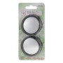 2 PCS SY-022 Car Vehicle Mirror Blind Spot Rear View Small Round Mirror, Diameter: about 5.6cm(Black)