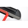 2 PCS Flexible Shielding Rain Board Rain Eyebrow with Wind Guide Apparatus for Car Rearview Mirrors(Black)