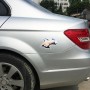 3D Characteristic Digital Simulation Car Paper Sticker