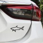 Shark Shape Car Metal Body Decorative Sticker