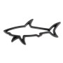 Shark Shape Car Metal Body Decorative Sticker