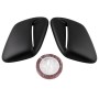 2 PCS Car Air Intake Scoop Bonnet Hood Vent Louver Cooling Panel Trim Set for Subaru 1999-2001