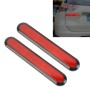 3R-2150 2 PCS Car Plastic Reflect Warning Sticker Outside Sticker