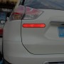 3R-2150 2 PCS Car Plastic Reflect Warning Sticker Outside Sticker