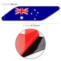 2 PCS Australian Flag Pattern Car-Styling Sticker Random Decorative Sticker