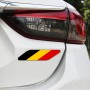 2 PCS German Flag Pattern Car-Styling Sticker Random Decorative Sticker