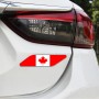 2 PCS Canadian Flag Pattern Car-Styling Sticker Random Decorative Sticker