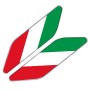 2 ПК Итальянский флаг рисунок на стикере-стикер случайная декоративная наклейка