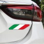 2 PCS Italian Flag Pattern Car-Styling Sticker Random Decorative Sticker