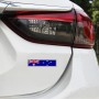 2 PCS Australian Flag Pattern Rectangle Car-Styling Sticker Random Decorative Sticker