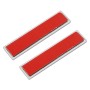 2 PCS Canadian Flag Pattern Rectangle Car-Styling Sticker Random Decorative Sticker