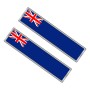 2 ПК, британский рисунок флаг прямоугольник, наклейка на стикер, случайная декоративная наклейка