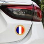 Флаг-стиль автомобиля Франция Паттерн Металлический передняя решетка