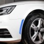 2 PCS Car-Styling Wheel Eyebrow Decorative Sticker Decorative Strip (Blue)