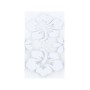 5 PCS Chrysanthemum Shape Plastic Car Free Sticker(White)