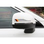 2 PCS Car-Styling Rearview Mirror Sticker Random Decorative Sticker(Silver)