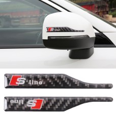 2 PCS Car-Styling Rearview Mirror Sticker Random Decorative Sticker(Black)