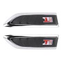 2 PCS Car Side Air Intake Flow Vent Fender Decorative Stickers Cover