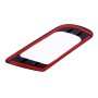 2 PCS Euro Style Plastic Decorative Air Flow Intake Turbo Bonnet Hood Side Vent Grille Cover With Self-adhesive Sticker