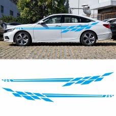 Стильская клетчатая наклейка с стилем автомобиля Автоматическая наклейка Auto Decorative (Blue)